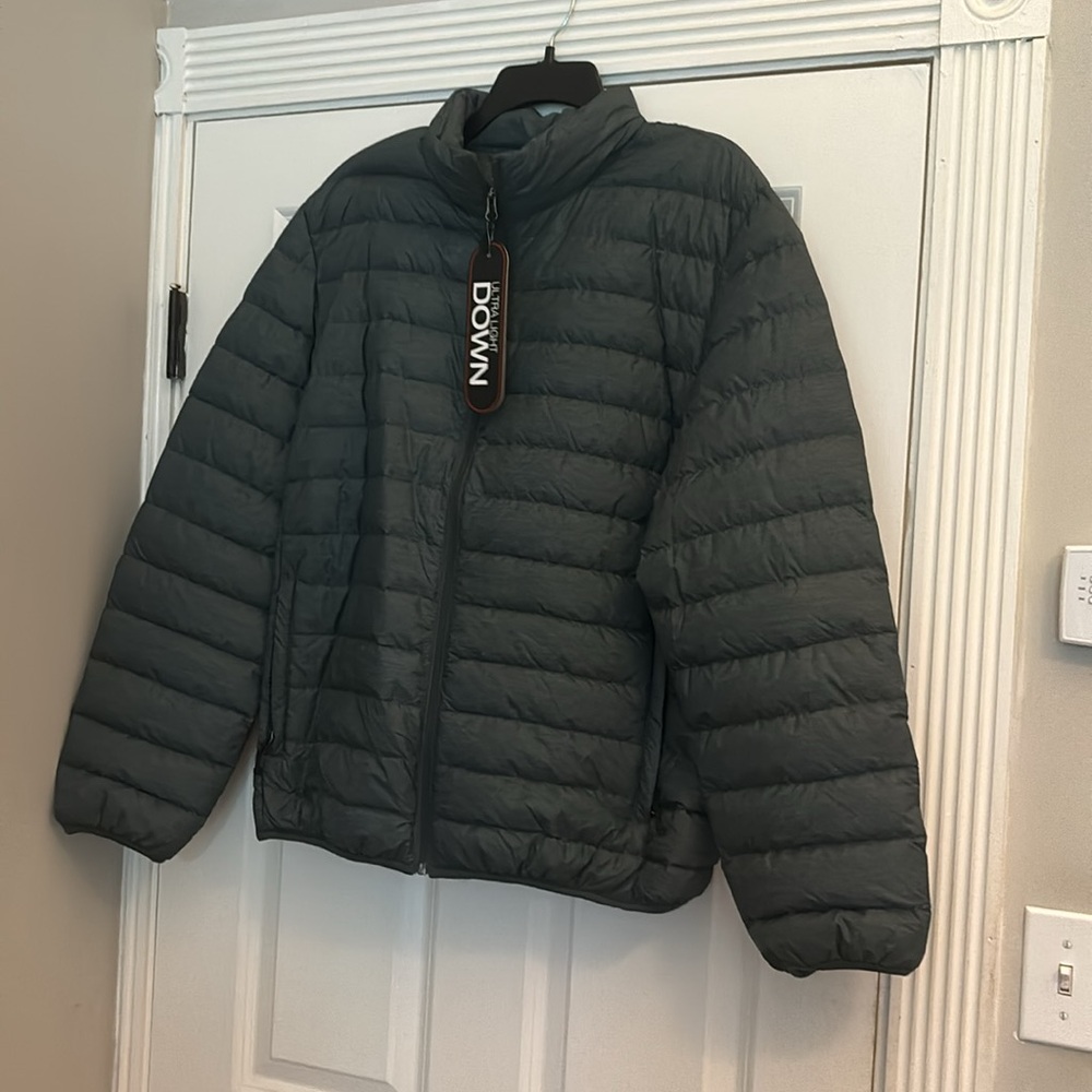 NWT Men’s Large Heatkeep Light Down Jacket Coat